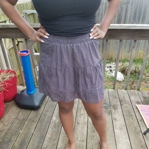 Grey skirt